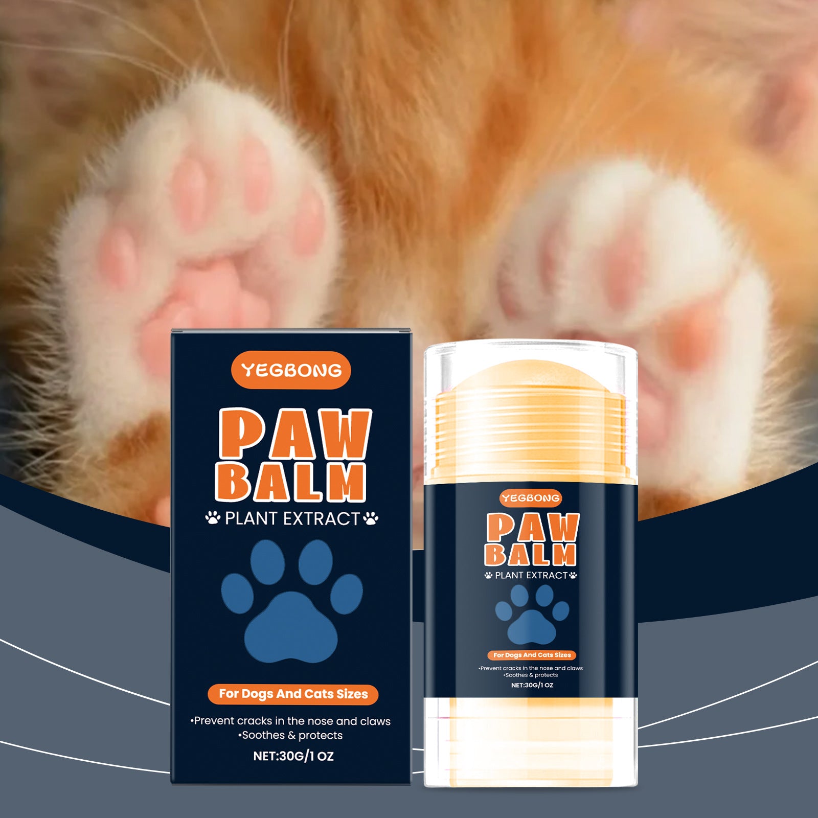 Paw Balm Naturale – Balsamo per Zampe Morbide, Protette e Sane