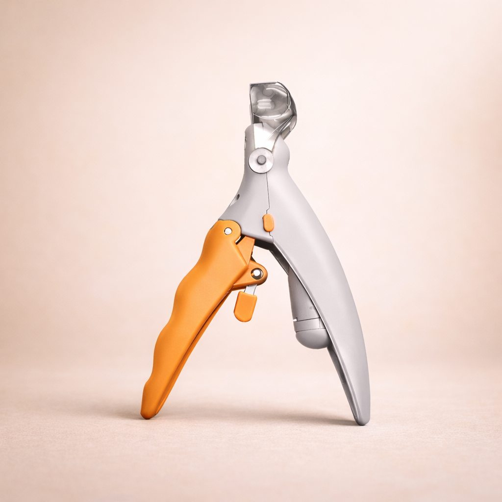 Tagliaunghie per animali domestici con lente zoom