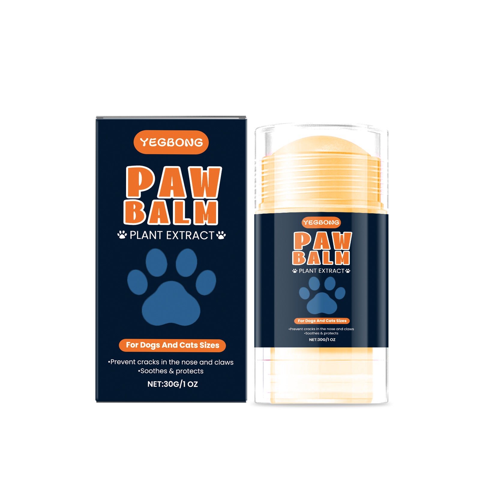 Paw Balm Naturale – Balsamo per  Zampe Morbide, Protette e Sane